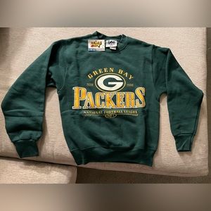 NWT Vintage Lee Sport brand Green Bay Packers Youth Sweatshirt M Medium